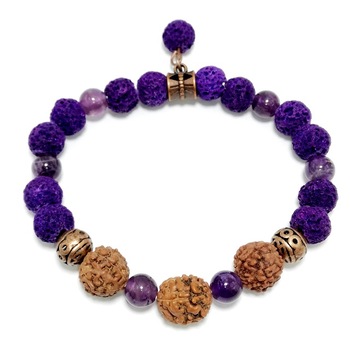 bratara cu seminte rudraksha cu 5 muchii ametist si roca vulcanica intuition handmade by crystal4art imagen 43_2_
0
