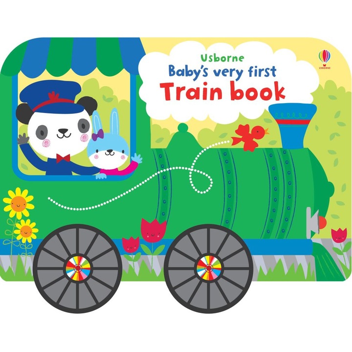 Carte "Baby's very first train book", 1 an +, Usborne