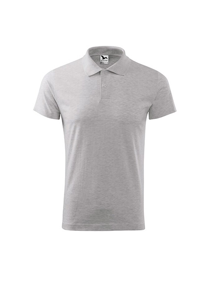 Tricou barbarti Malfini Single J, Gri deschis