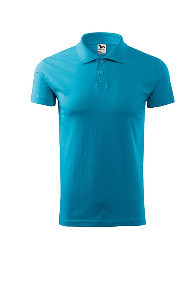 Tricou barbarti Malfini Single J, Turcoaz