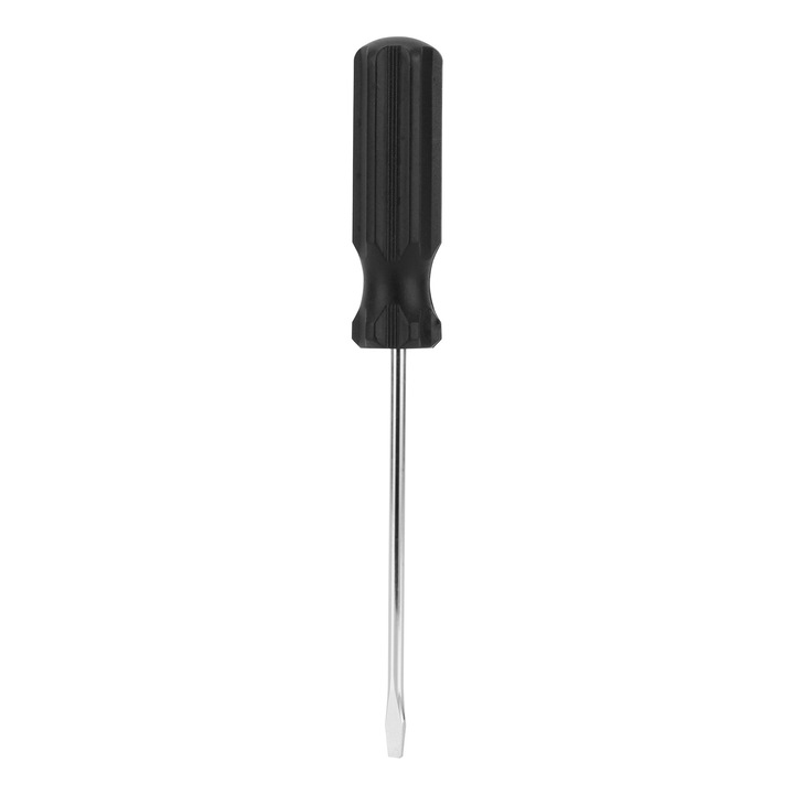 Surubelnita SL3 x 75 mm, maner din plastic negru, SPARTA