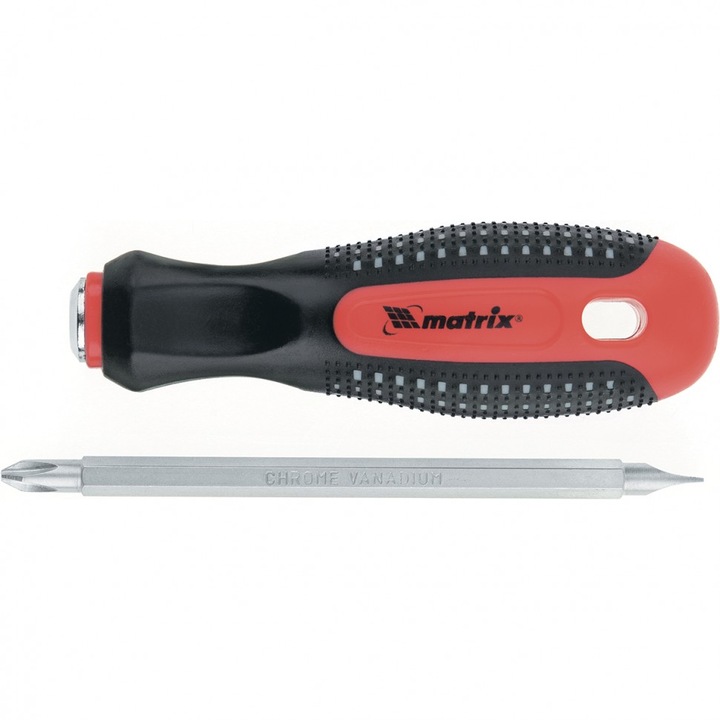 Отвертка комбинирана Fusion MTX, трикомпонентна дръжка anti slip SL6 PH2