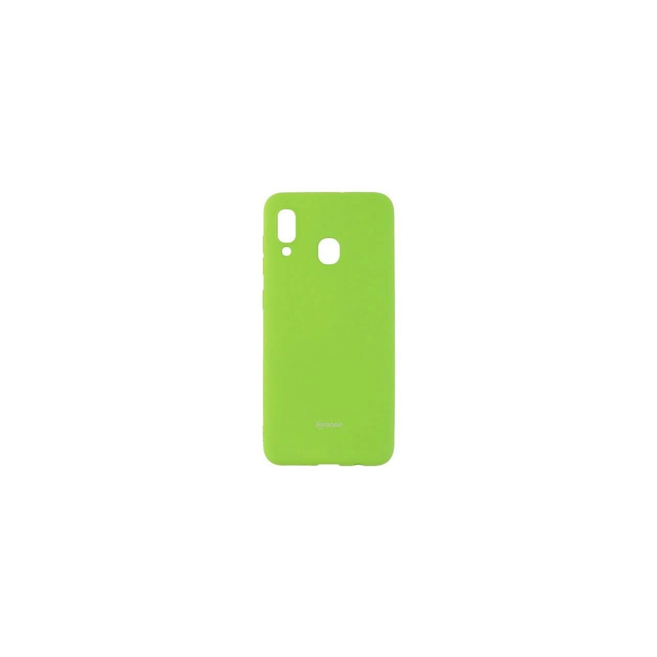 Husa Samsung Galaxy A20,Samsung Galaxy A30 Roar Colorful Jelly Case - Verde Lime Mat