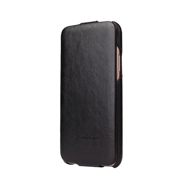 Husa iPhone SE 2 (2020), iPhone 8, iPhone 7, CaseMe, piele fina, tip flip cover, culoare Neagra Husa iPhone SE 2 (2020), iPhone 8, iPhone 7, CaseMe, piele fina, tip flip cover, culoare Neagra