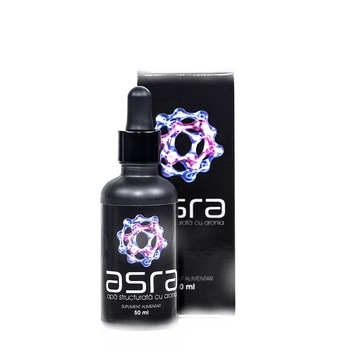Asra apa structurata cu aronia 50 ml Asra apa structurata cu aronia 50 ml