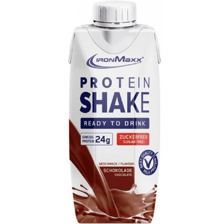 Supliment nutritiv, Ironmaxx Protein shake rtd, 300ml ciocolata