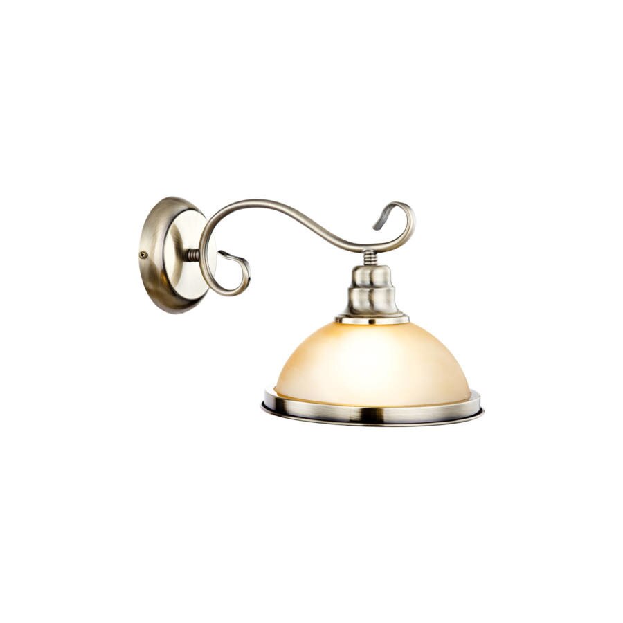 Aplica de perete Sassari Globo 1x E27, 60W alama