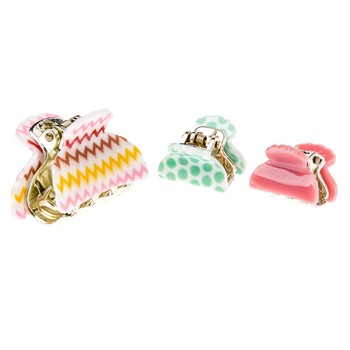 Set 3 clame de par multicolore , iMK™ Set 3 clame de par multicolore , iMK™