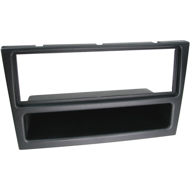 Opel 1 DIN autórádió beszerelő keret, Fekete (RAM-40.100.011)