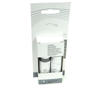 Kit retus vopsea originala BMW set Touch-up stick - Gri / Sophisto Grey Brilliant Effect metalizat - A90/B90 Kit retus vopsea originala BMW set Touch-up stick - Gri / Sophisto Grey Brilliant Effect metalizat - A90/B90