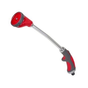 Pistol stropit metalic, ergonomic, multijet, tija lunga, jet reglabil in 8 pozitii diferite Pistol stropit metalic, ergonomic, multijet, tija lunga, jet reglabil in 8 pozitii diferite