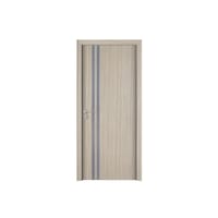 usa interior din mdf cu toc inclus novo doors nd 08g lux dimensiune 200x60 centimetri maner patrat geam sablat cadru din lemn masiv din rasinoase balamale si clanta incluse toc reglabil de 30 centimetri plinta pe ambele parti gri imagen 44_0_
0