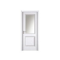 usa interior din mdf cu toc inclus novo doors nd 10a lux  dimensiune 200x60 centimetri maner patrat geam sablat cadru din lemn masiv din rasinoase balamale si clanta incluse toc reglabil de 30 centimetri plinta pe ambele parti alb imagen 26_0_
0