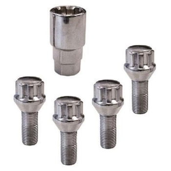 Set patru prezoane universale, de culoare gri , contine antifurt , M 12 x 1.5 x 26 mm , conic Set patru prezoane universale, de culoare gri , contine antifurt , M 12 x 1.5 x 26 mm , conic