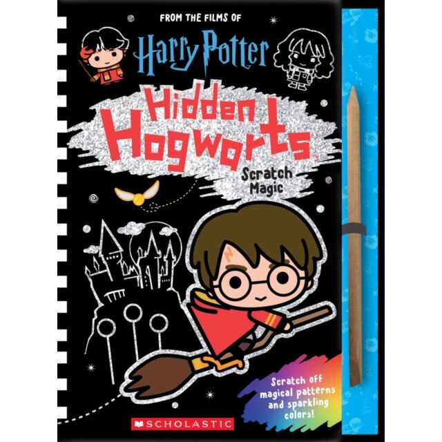 Hidden Hogwarts: Scratch Magic de Carolyn Bull