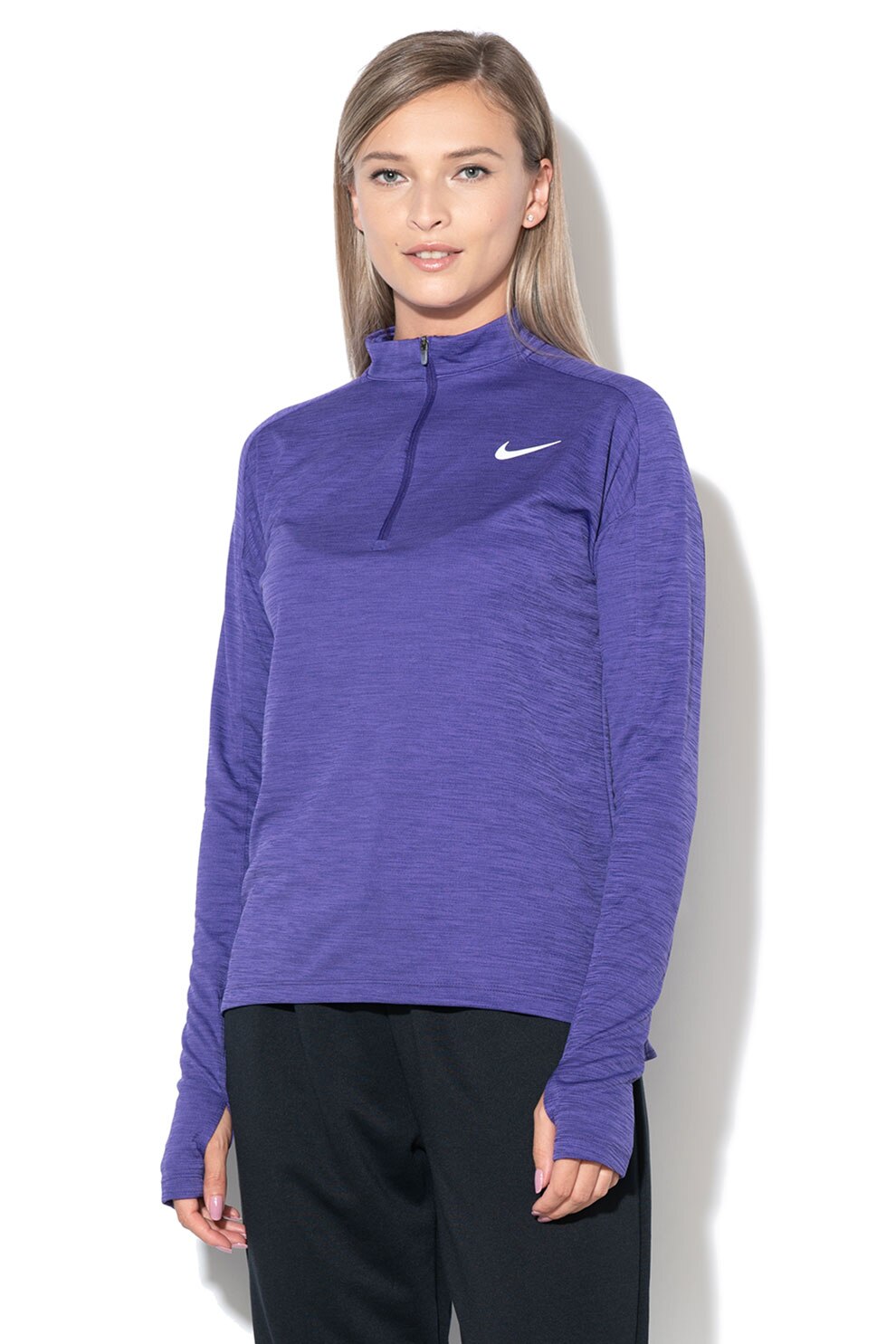 Nike, Pacer DRI-FIT futófelső, Lila, L