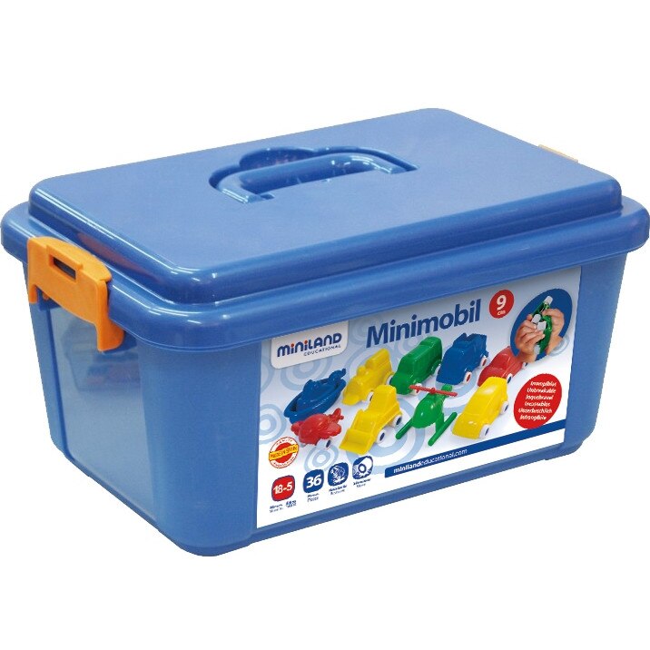 Set de 10 masinute, Minimobil, Miniland