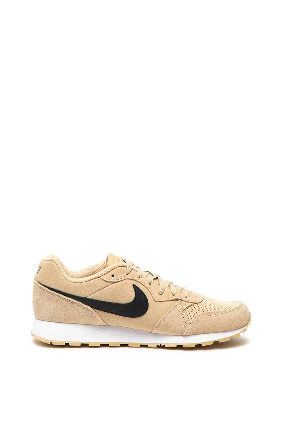 Nike, Pantofi sport de piele intoarsa MD Runner 2, Maro camel, 11 - eMAG.ro