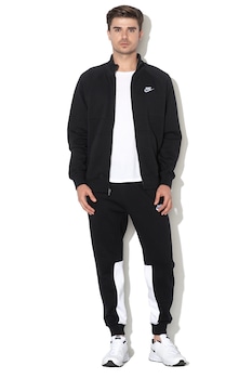 Nike, Trening cu maneci raglan, Negru/Alb Nike, Trening cu maneci raglan, Negru/Alb