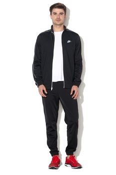 Nike, Trening cu captuseala de fleece, pentru fitness, Negru Nike, Trening cu captuseala de fleece, pentru fitness, Negru