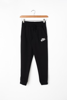 Nike, Pantaloni sport cu snur, Negru
