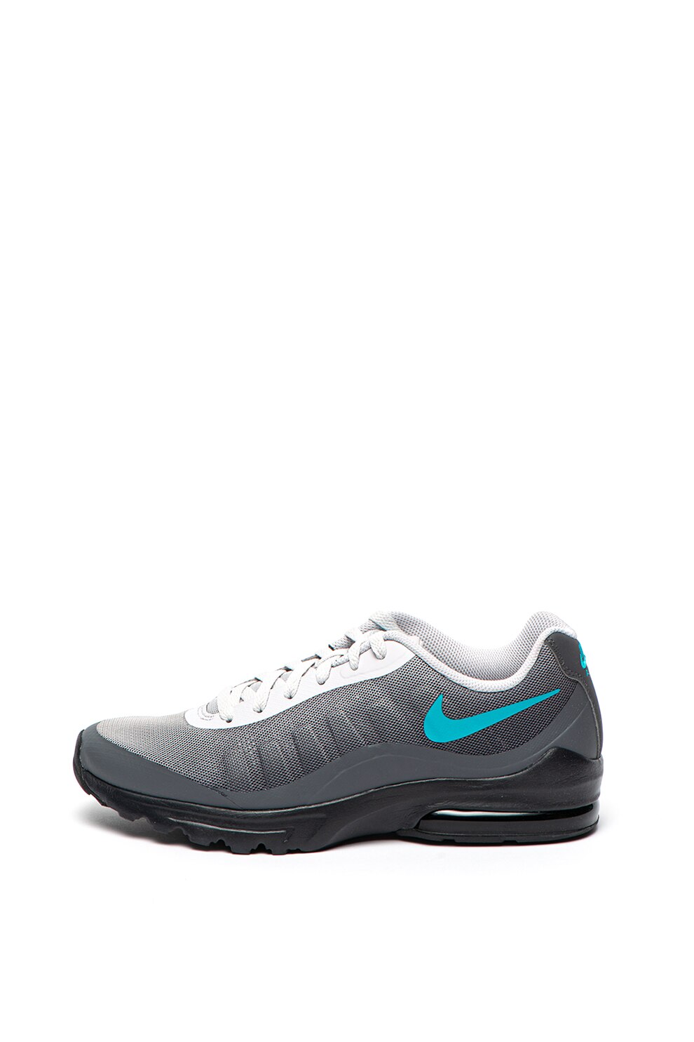 Nike, Pantofi sport de plasa Air Max Invigor, Gri/Gri inchis