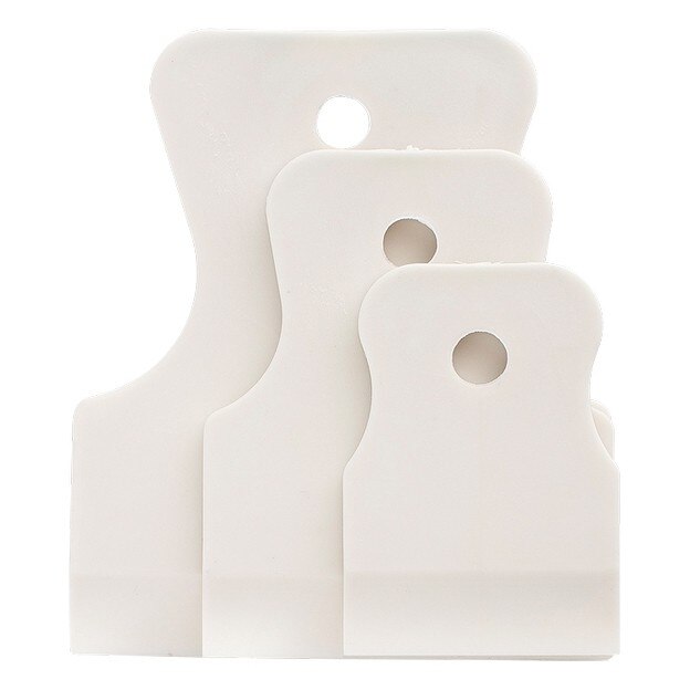 Set spacluri, 40-60-80 mm, cauciuc alb, 3 buc., SIBRTEH