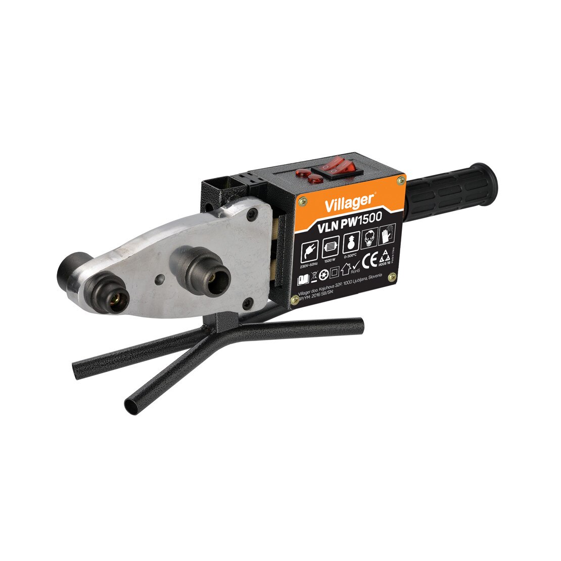 Aparat de sudura tevi plastic Villager VLN PW 1500