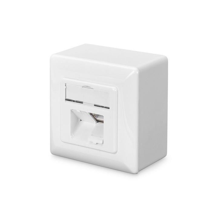 Digitus DN-9006-N csatlakozóaljzat RJ-45 White, 138599, Hálózati eszközök