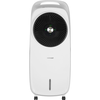 Racitor de aer Concept OV5200, 110 W, 4 moduri de functionare, 3 trepte de viteza, functie ionizare, display LED, filtru lavabil, telecomanda Racitor de aer Concept OV5200, 110 W, 4 moduri de functionare, 3 trepte de viteza, functie ionizare, display LED, filtru lavabil, telecomanda