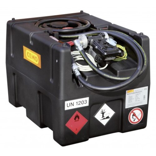 Rezervor mobil pentru benzina KS - Mobile Easy 120 l, cu electropompa de 12 V, pistol automat, cu autorizatie ATEX, Romtank