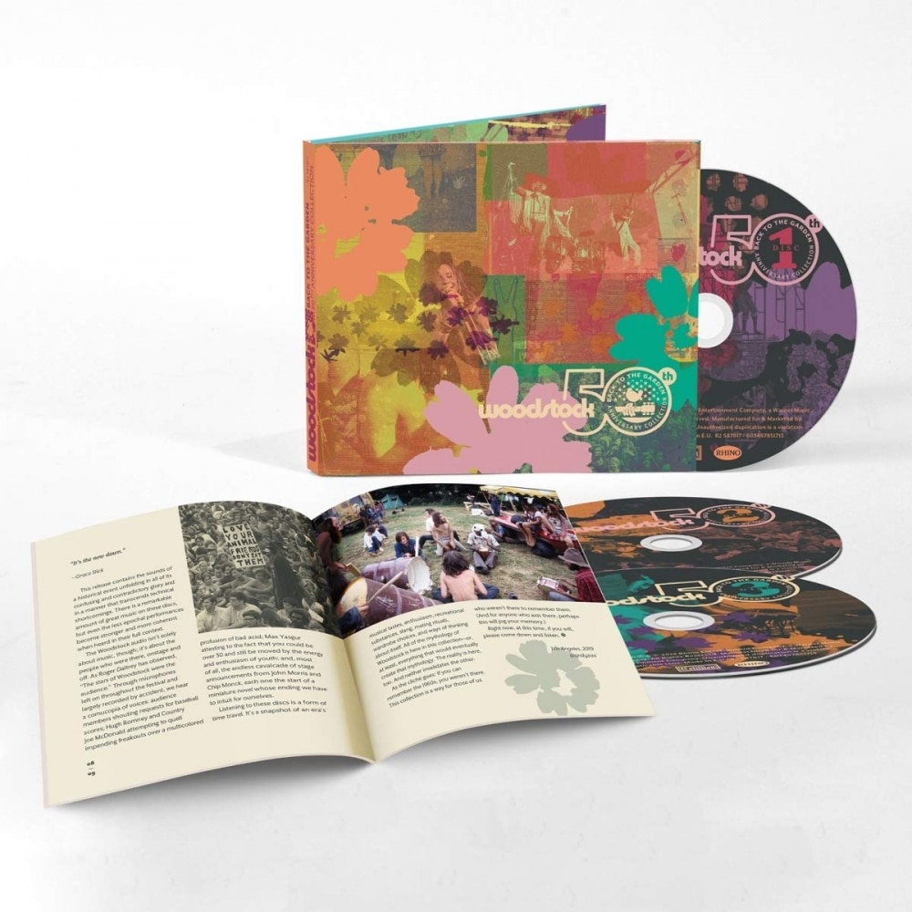 Various Artists (Santana, Arlo Guthrie, The Who, Jefferson Airplane, Joe Cocker, Crosby, Stills & Nash) - Woodstock- Back To The Garden (50th Anniversary Collection) - 3CD
