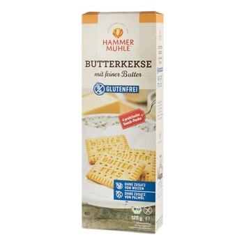 Biscuiti cu Unt Fin Bio 125gr Hammer Muhle Biscuiti cu Unt Fin Bio 125gr Hammer Muhle