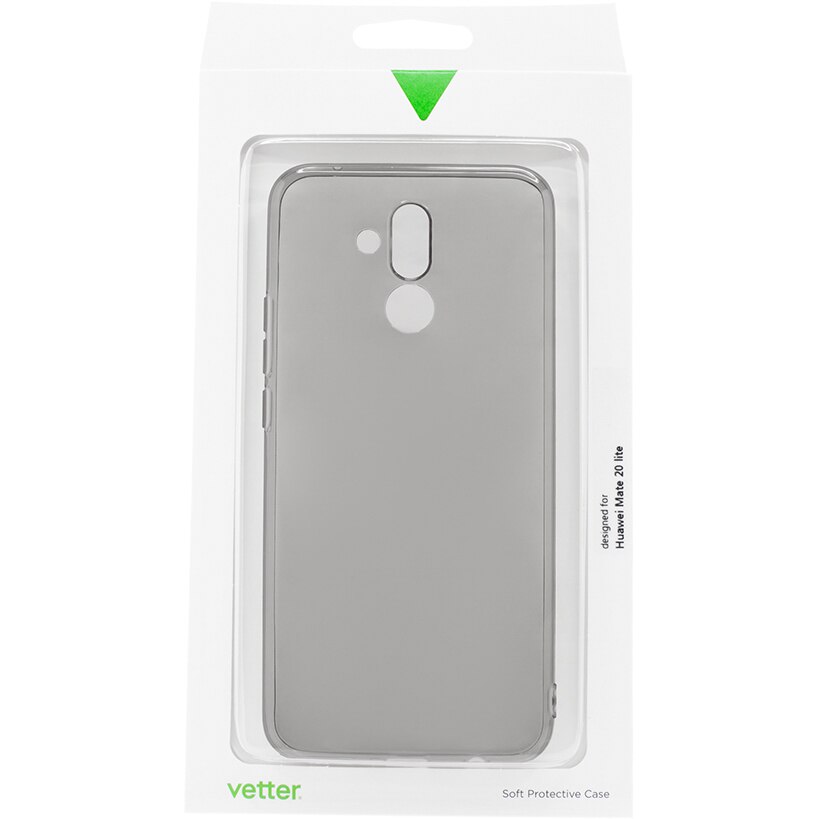 Husa de protectie Vetter Soft Touch Slim pentru Huawei Mate 20 lite, Black