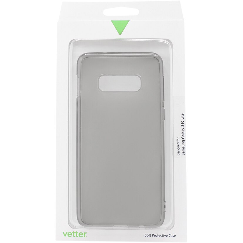 Husa de protectie Vetter Soft Touch Ultra Slim pentru Samsung Galaxy S10 Lite, Grey