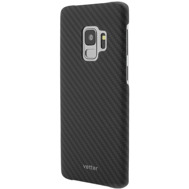 Husa de protectie Vetter Clip-On Ultra Slim pentru Samsung Galaxy S9, Black
