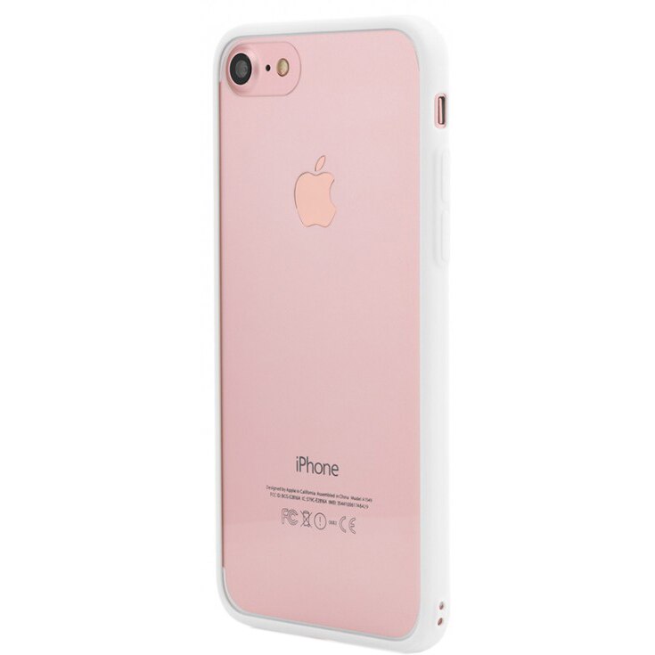 Husa de protectie Vetter Clip-On Ultra Thin Hybrid pentru Apple iPhone 8 Plus/ iPhone 7 Plus, Transparent White