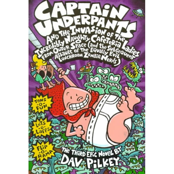 #3)　the　Space　Ladies　Cafeteria　Incredibly　Captain　Outer　Underpants　Dav　(Captain　the　and　Invasion　of　from　Naughty　Underpants　de　Pilkey