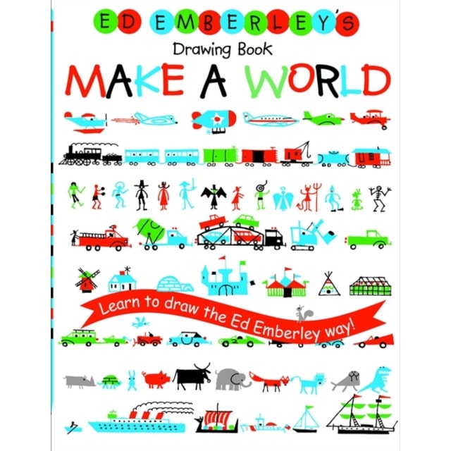 Ed Emberley's Drawing Book: Make a World de Ed Emberley