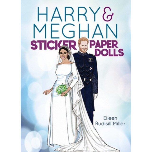 Harry & Meghan Sticker Paper Dolls de Eileen Rudisill Miller