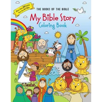 My Bible Story Coloring Book de Zondervan My Bible Story Coloring Book de Zondervan