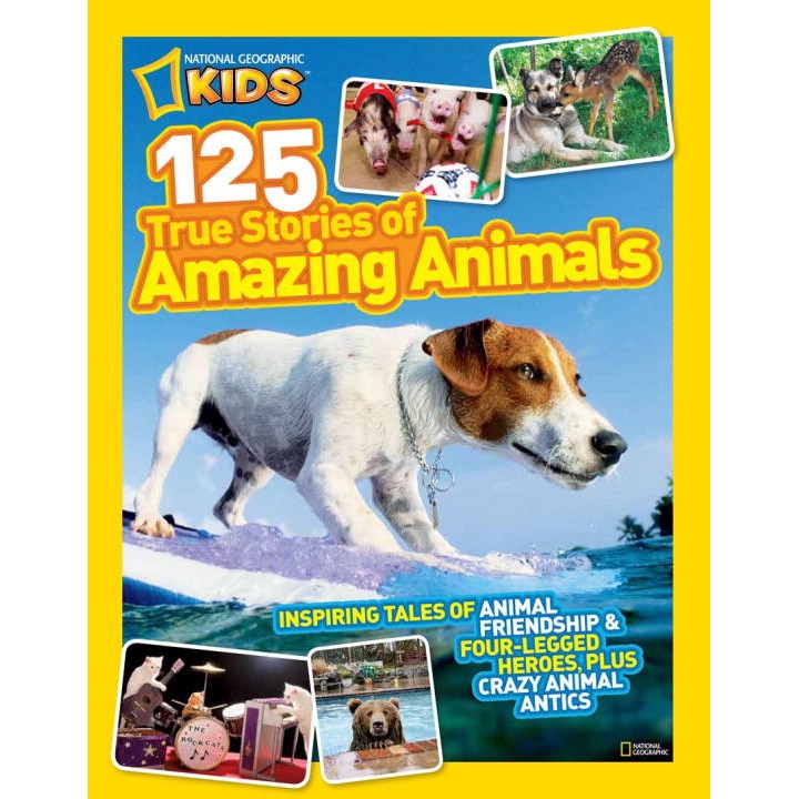 National Geographic Kids L1-3英語絵本125冊セット National Geographic Kids 125 True Stories of Amazing Animals de