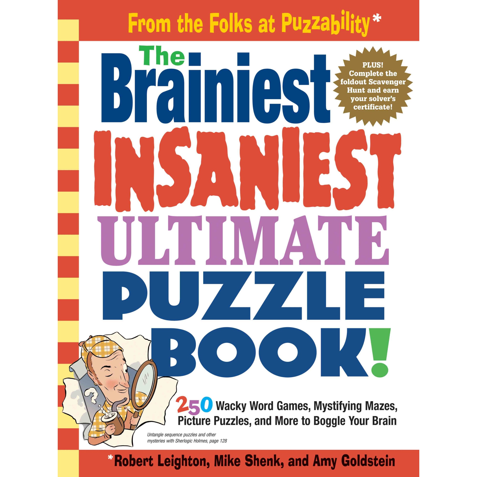 The Brainiest Insaniest Ultimate Puzzle Book! de Robert Leighton