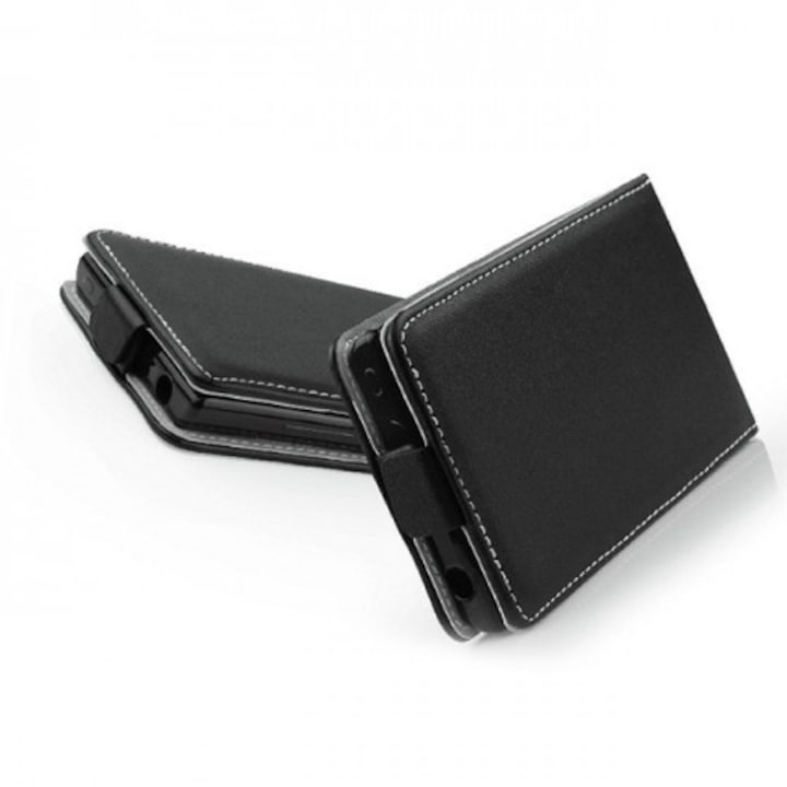 Калъф Omni Слим Флекси за Alcatel Pixi 3 (4.0), Черен