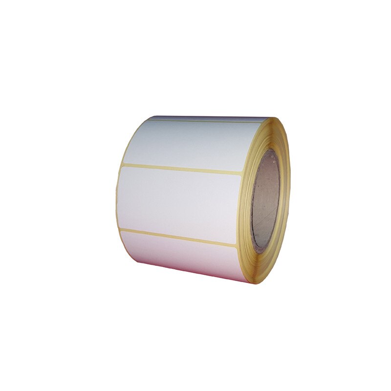 Etichete autoadezive hartie termica, 100x50 mm, albe, 3000buc/rola