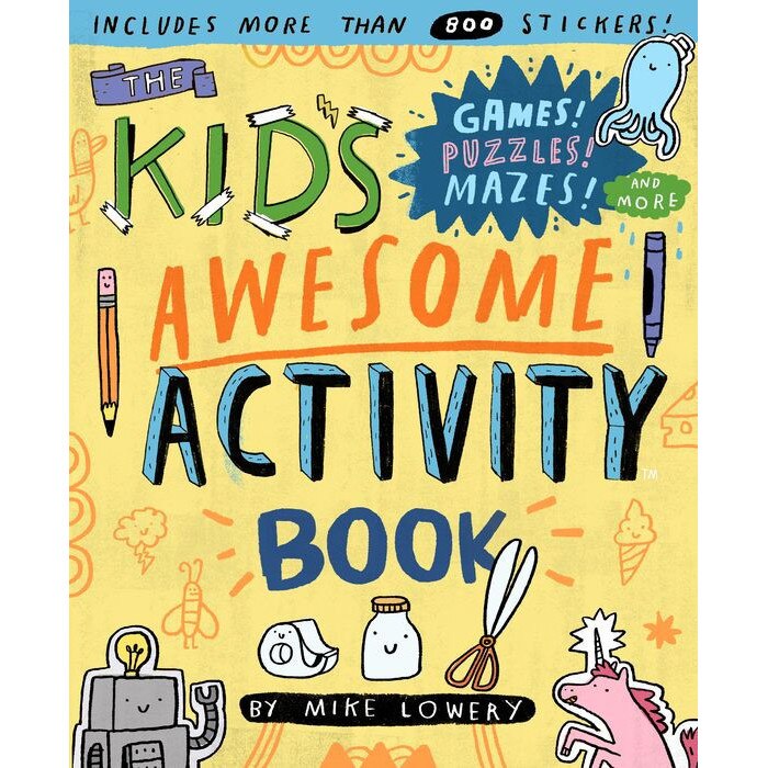 Kid's Awesome Activity Book de Mike Lowery