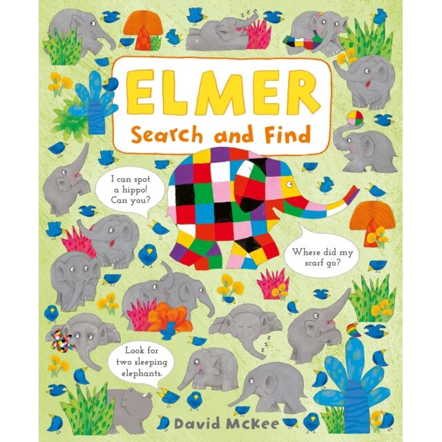 Elmer Search and Find de David McKee