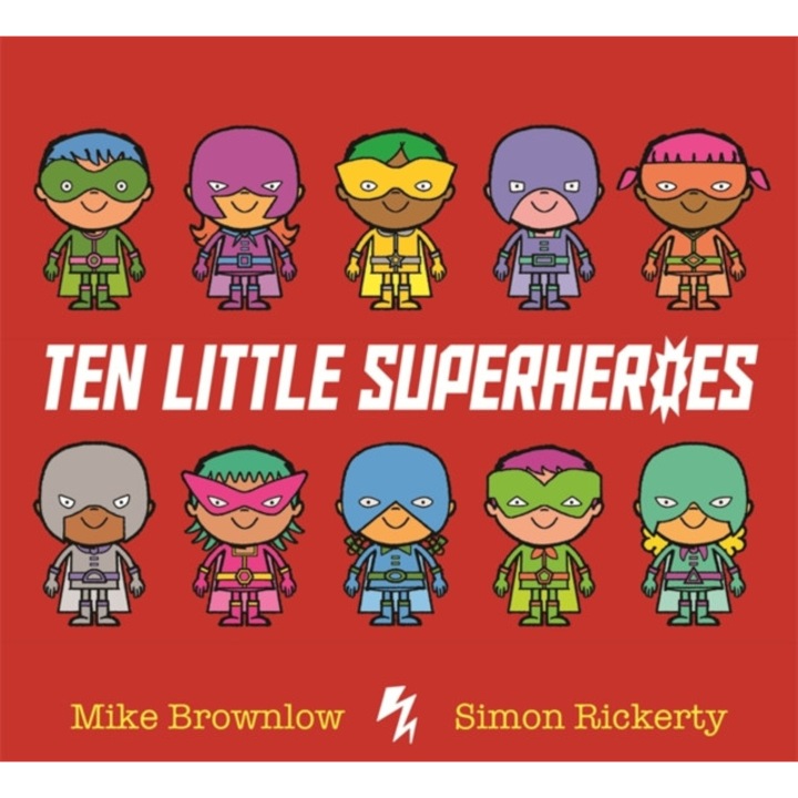Ten Little Superheroes de Mike Brownlow