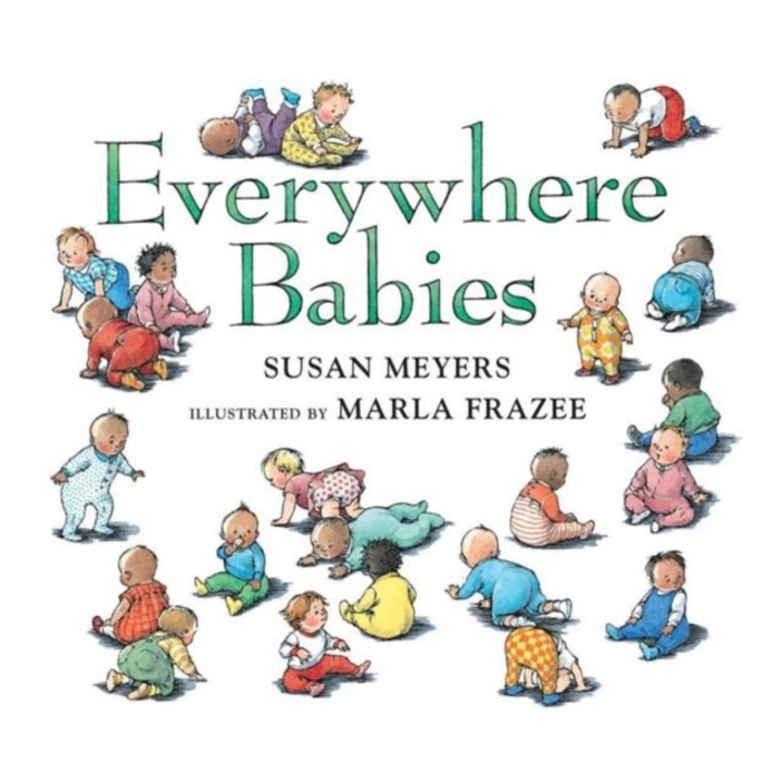 Everywhere Babies (Padded Board Book) de Susan Meyers