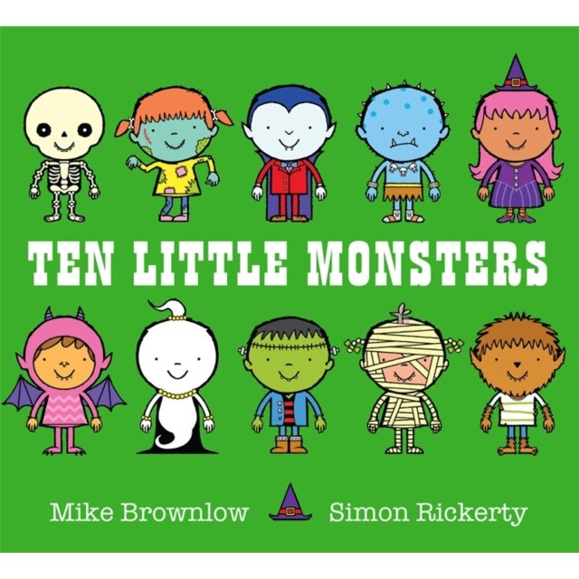 Ten Little Monsters de Mike Brownlow